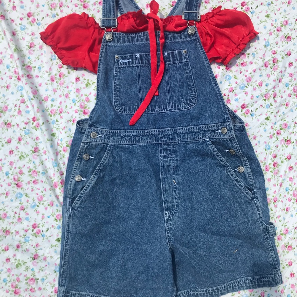 GAP shortalls outfit